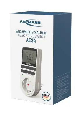 Neuheit Ansmann Wochenzeitschaltuhr AES4