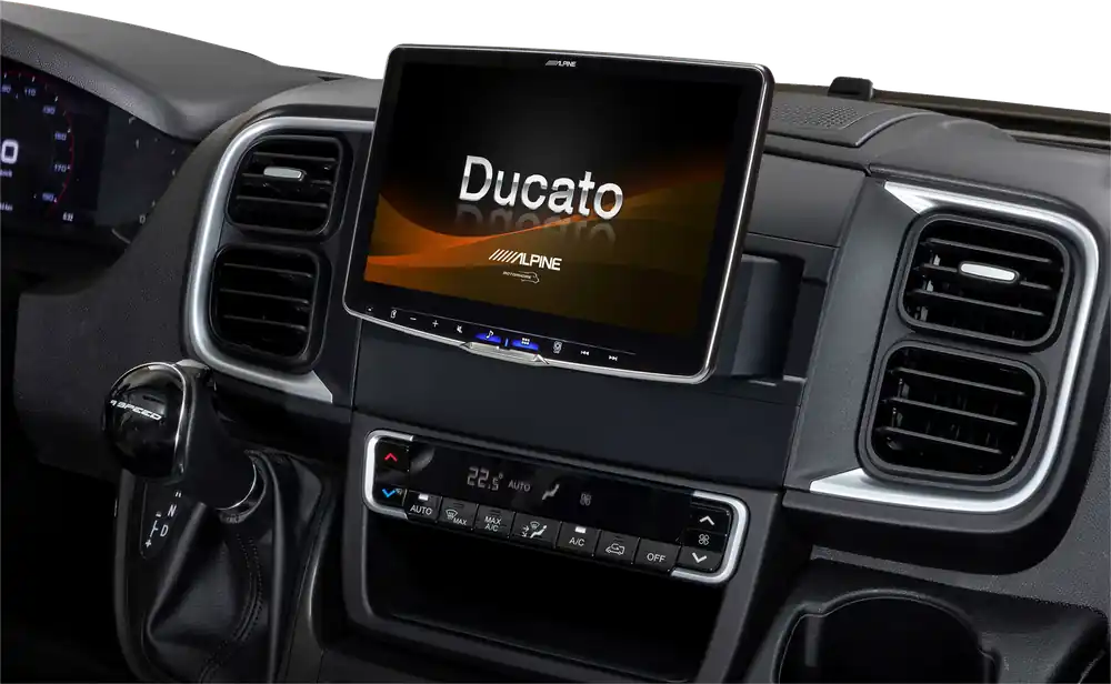 Top-Angebot Alpine Digitale Mediastation Halo9 iLX-F905DU8 mit 9 Zoll Display für Ducato 8 inkl. Kabelbaum