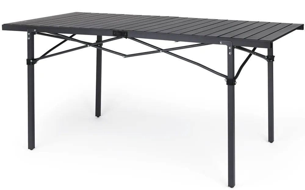 Preis Gesenkt Berger Ravello Alu-Rolltisch 141 x 70 cm