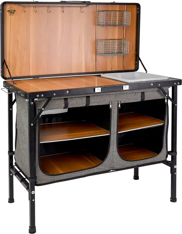 Camplife Capri Deluxe Küchenbox / Campingschrank mit Deckel Schneller Versand