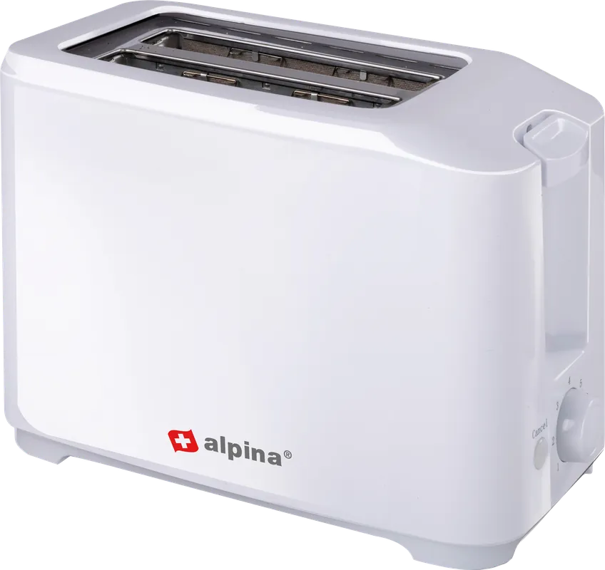 Wochenendangebot Alpina Doppelschlitz Toaster 700 W weiß
