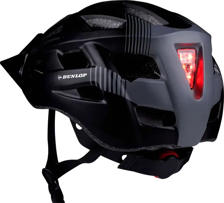 Highlight Dunlop Fahrradhelm mit LED