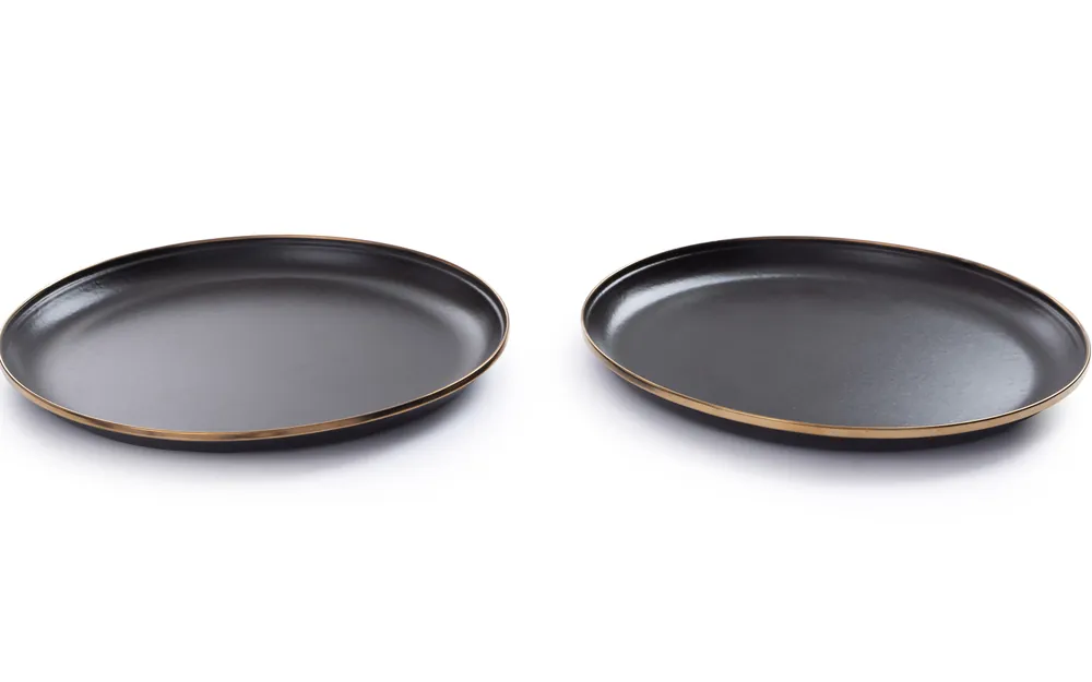 Jetzt Kaufen Barebones emaillierte Teller Set Enamel 2 teilig