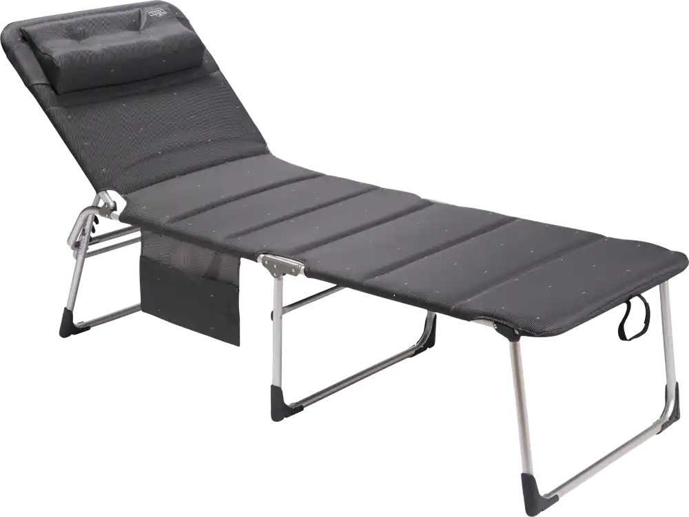 Crespo AL/363 Deluxe Sonnenliege dunkelgrau Preiswert