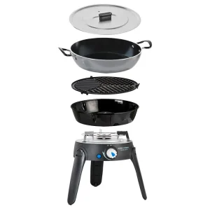 Mega-Angebot Cadac Safari Chef 30 LP Gourmet Gasgrill 50 mbar inkl. Paella Pfanne
