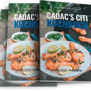 Schneller Versand Cadac Citi Kochbuch mit 38 leckeren Rezepte