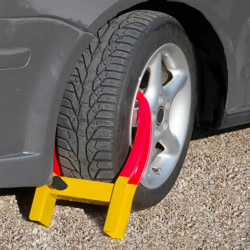 Neu Im Sortiment HP Autozubehör Diebstahlsicherung für Autos Parkkralle 325 mm Reifenbreite