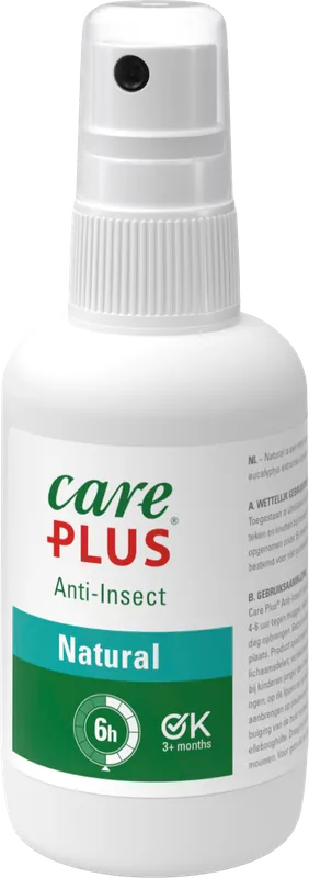 Neue Kollektion Care Plus Anti Insect Natural Insektenspray Citriodiol 60 ml