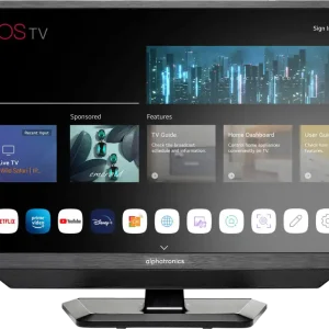 Markenprodukt Alphatronics SLA-Linie DSBW plus LED TV mit Triple Tuner / DVD Player inklusive DVB-T Stabantenne