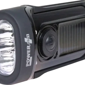 Neue Kollektion Powerplus Barracuda LED wasserdichte Kurbel/Solartaschenlampe