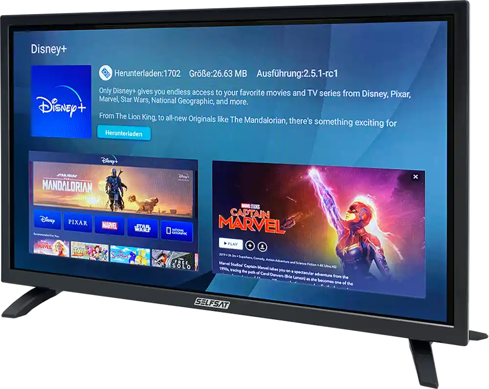 Neu Im Sortiment Selfsat Smart Camp Camping Fernseher