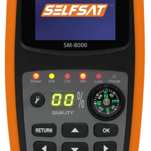 Selfsat SM 8000 Satelliten Messgerät Sichere Zahlung