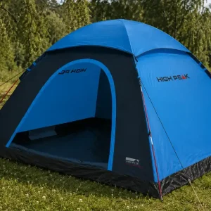 Direktkauf High Peak Monodome XL freistehendes Einfachdach Kuppelzelt blau/grau für 4 Personen