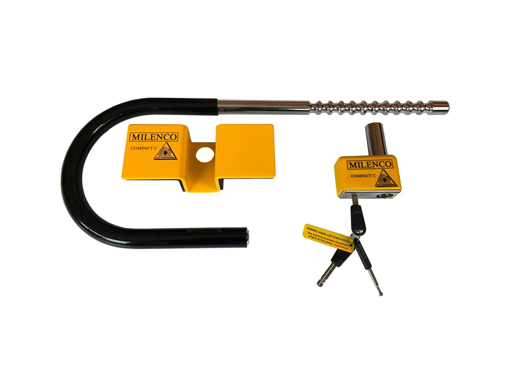 Neuheit Milenco Radklemme Compact C Wheelclamp für Leichtmetall- und Stahlräder