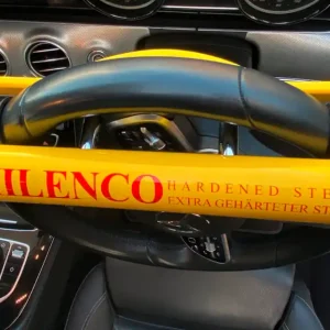 Online Kaufen Milenco Hochsicherheits-Lenkradschloss High Security Steering Wheel Lock + Yellow with Pad and Bag