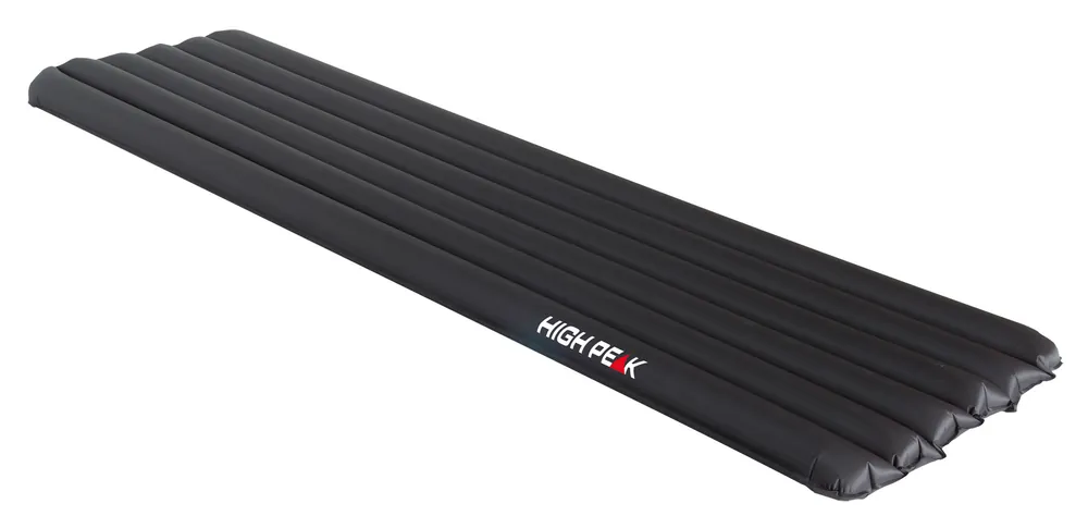 Direktkauf High Peak Texas Leichtgewicht Trekking Luftmatratze mit integrierter Pumpe 183 x 47 cm dunkelgrau