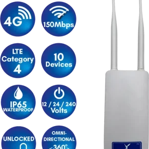 Wochenendangebot Falcon 4G IP65 150 Mbit/s mobile Außenantenne mit integriertem Router