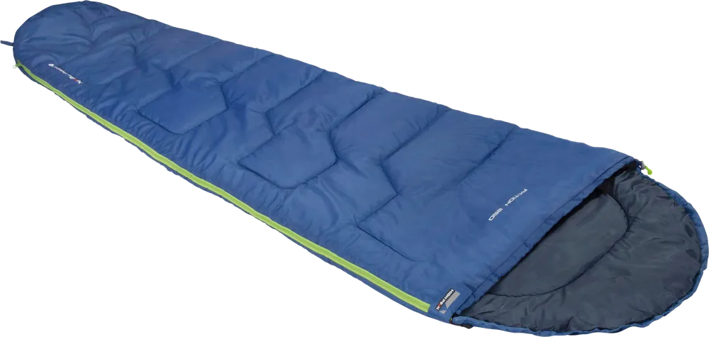 High Peak Action 250 Mumienschlafsack 225 x 80 cm dunkelblau/blau Wochenendangebot
