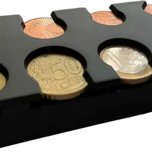 Billig HP Euro Münzhalter - schwarz