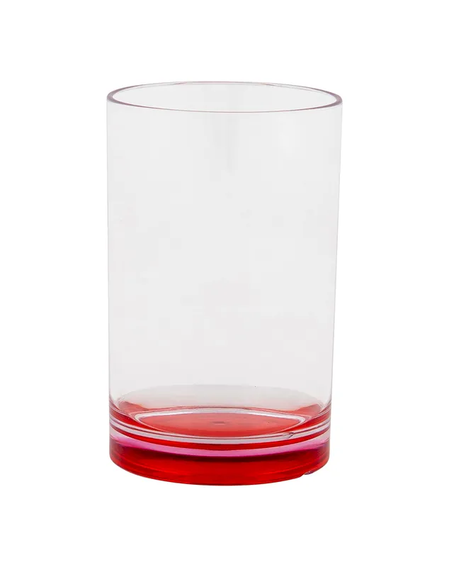 Jetzt Bestellen Gimex Colour Line Wasser Glas mit farbigem Boden Rainbow 4tlg.