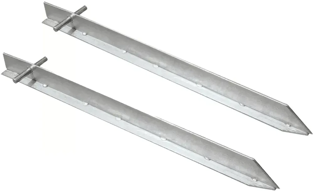 Versand Am Gleichen Tag High Peak Stahl T Hering 2er Pack 30 cm silber