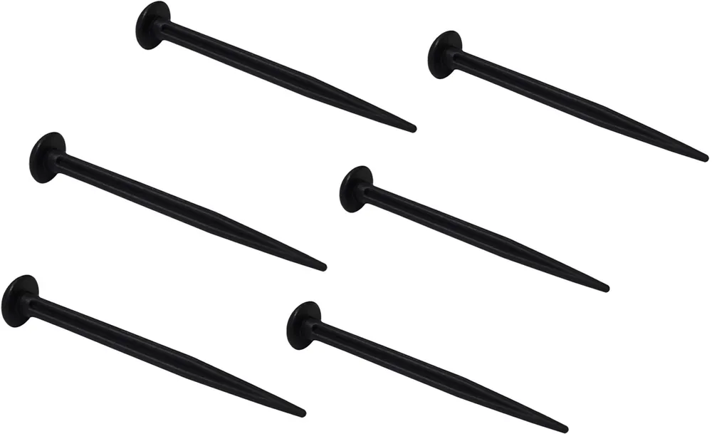 High Peak Kunststoff Rundkopfhering 6er Pack 13 cm schwarz Heißes Angebot