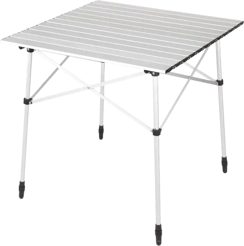 Versand Am Gleichen Tag High Peak Sevilla Aluminium Campingtisch 70 x 70 cm silber