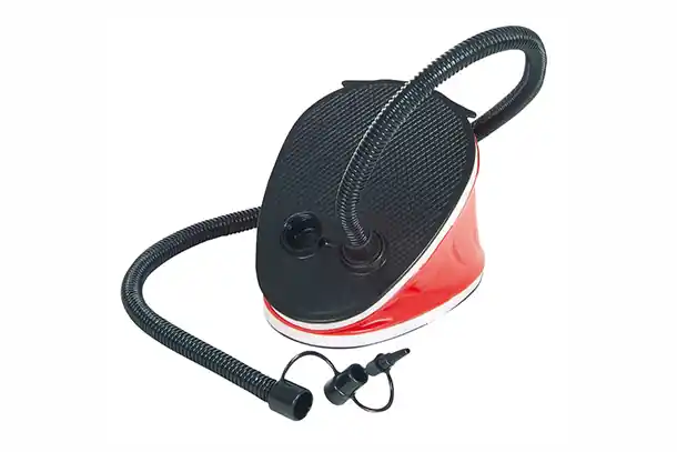 High Peak Blasebalg Luftpumpe 5 Liter schwarz/rot Neue Kollektion