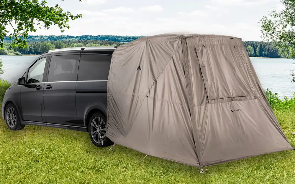 Echt Vaude Drive Van Trunk Autovorzelt 180 x 250 cm beige