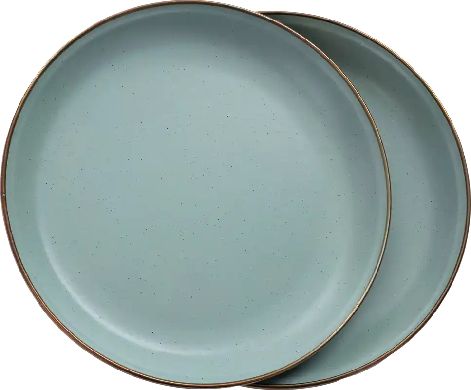 Sonderaktion Barebones Enamel emailliertes Salatteller Set 2 teilig