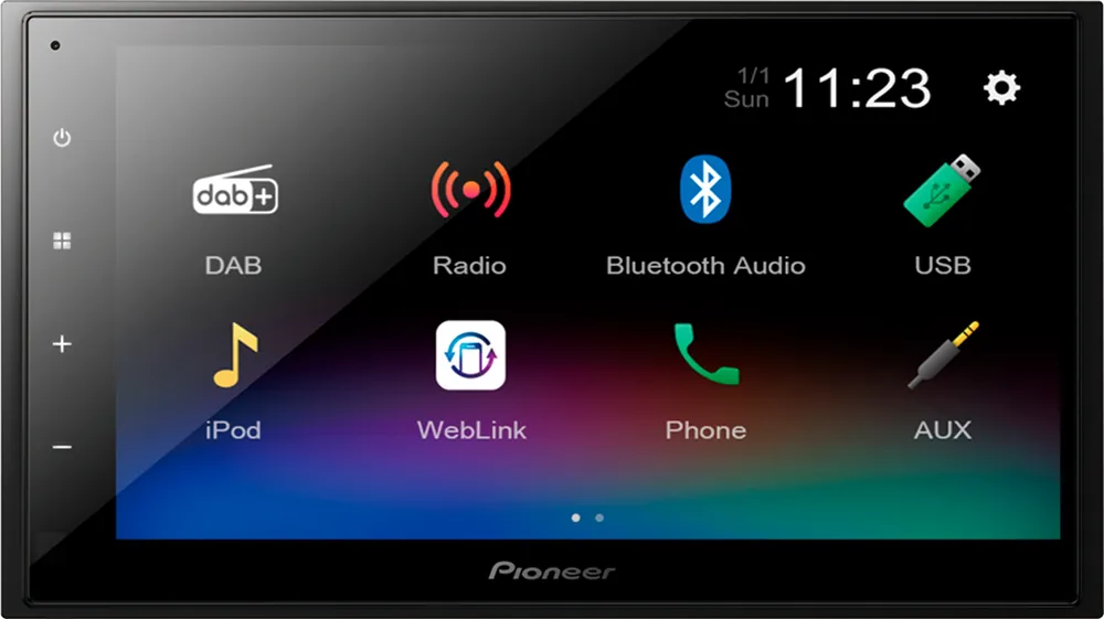 Garantierte Lieferung Pioneer 6,8- Mediacenter mit DAB und Weblink 2.0