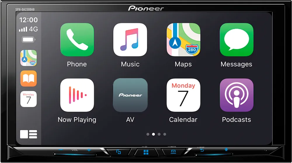 Aktuell Pioneer SPH-DA230DAB Smartphone-Radio Multimediaplayer 7 Zoll