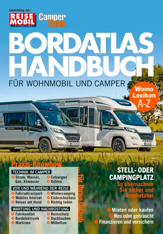Must-Have Das Bordatlas Handbuch für Wohnmobil und Camper