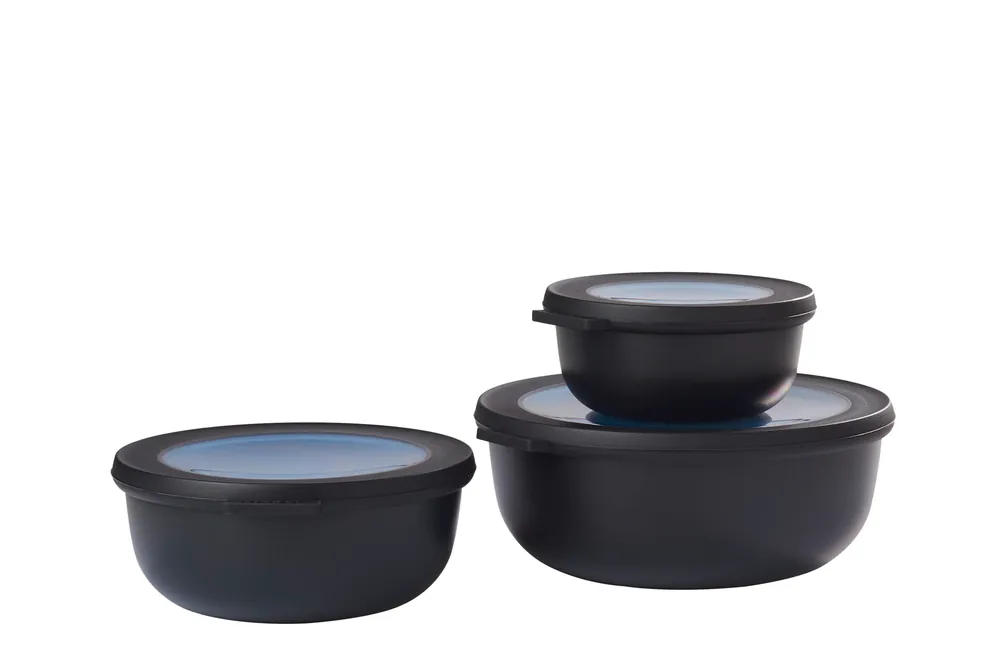 Mepal cirqula Multischüsselset rund 3 teilig 350 / 750 / 1250 ml Direktkauf