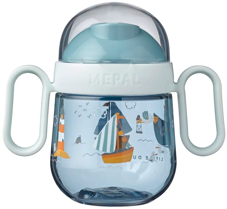 Mepal Mio Antitropf Trinklernbecher 200 ml Echt