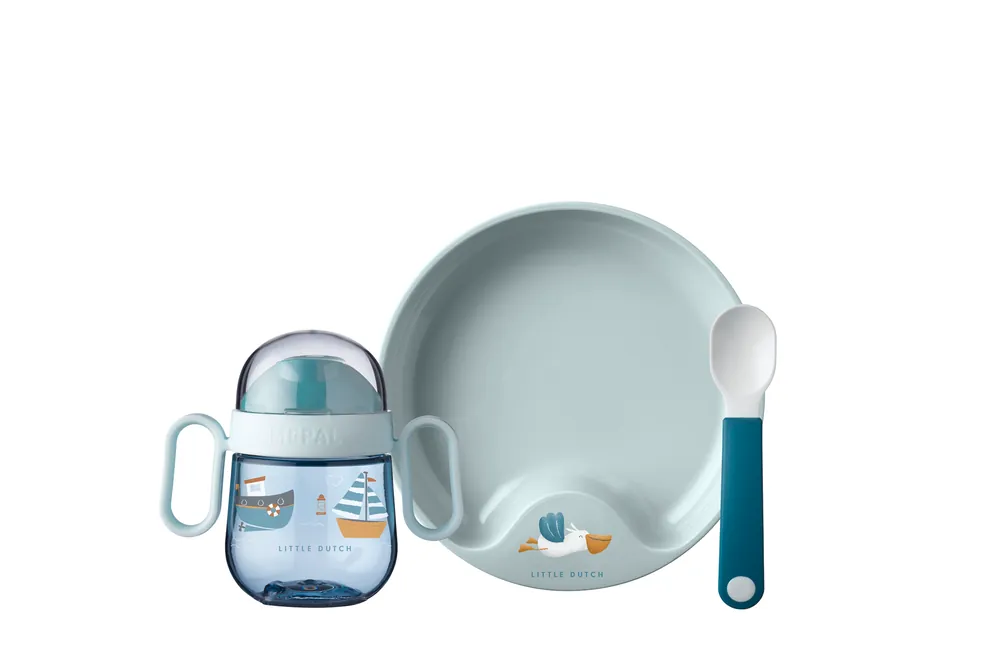 Solange Der Vorrat Reicht Mepal Mio Babygeschirrset 3 teilig