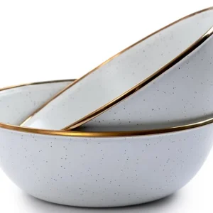 Barebones emailliertes Schüssel Set Enamel 2 teilig Sofort Bestellen