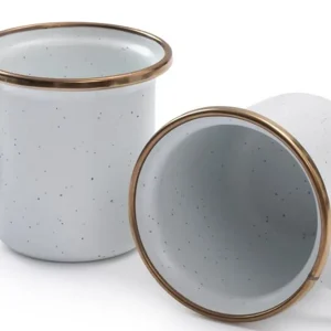Barebones Emaille Espressotassen-Set 2-tlg. Saisonangebot