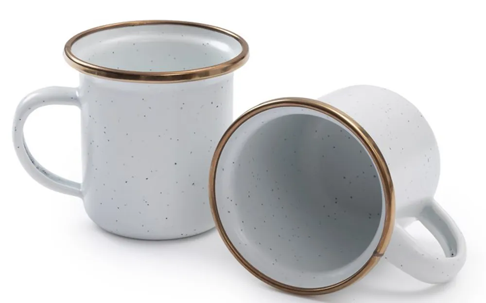 Barebones Emaille Espressotassen-Set 2-tlg. Saisonangebot