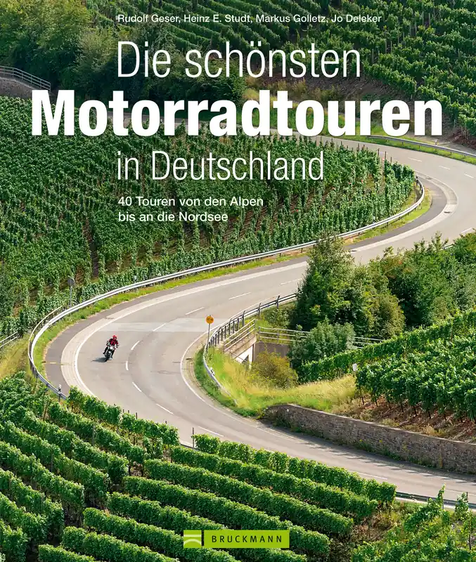 Neuheit Bruckmann Die schönsten Motorradtouren in Deutschland