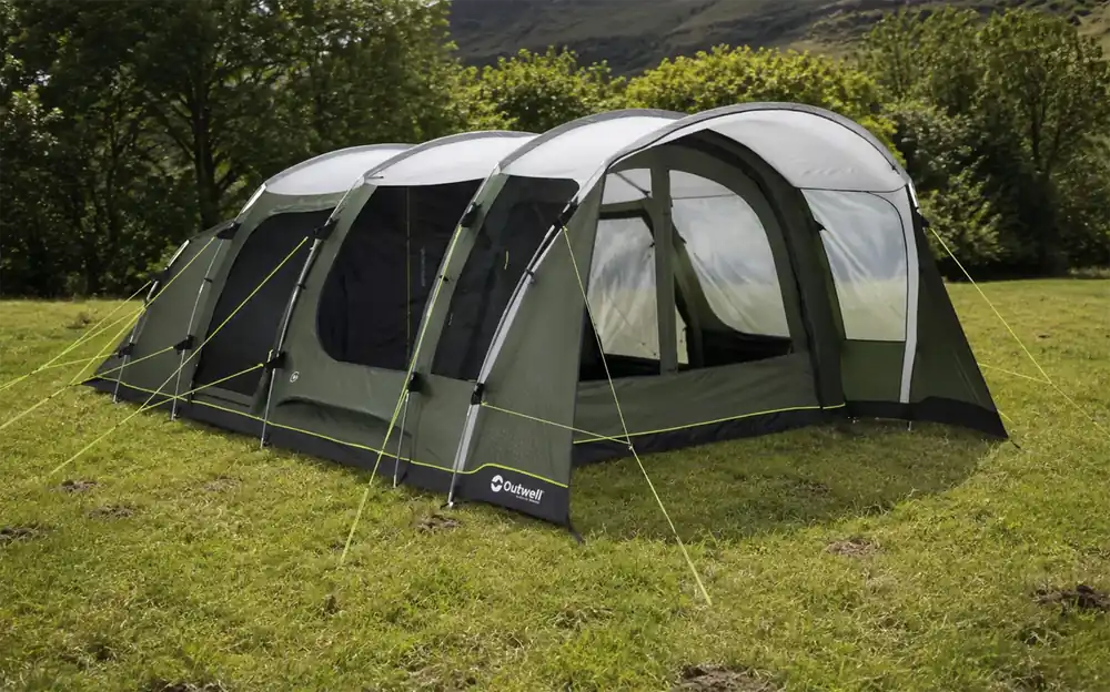 Preiswert Outwell Greenwood 6 Tunnelzelt Grün für 6 Personen