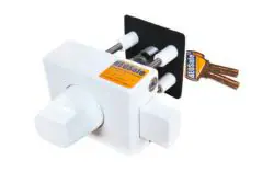 HEOSystem Paket gleichschließend, bestehend aus 1 Paar Diebstahlschutzschloss und zwei Zusatzschlössern Highlight