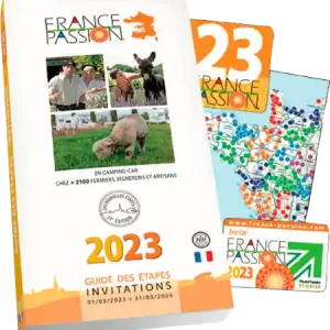Direkt Vom Hersteller France Passion Guide des Etapes Invitations 2023 Reiseführer