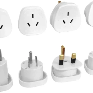 Outbound Reise Adapter Set für über 150 Länder 4-teilig inkl. Tasche Top-Seller