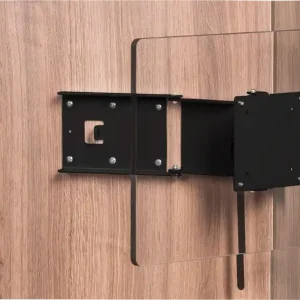 Caratec Flex CFW200S TV-Wandhalter Stahl mit 2 Drehpunkten 15 bis 24 Zoll Neuheit