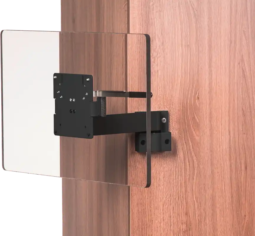Jetzt Kaufen Caratec Flex CFW204AS TV-Wandhalter mit 2 Drehpunkten 15 bis 24 Zoll schwarz