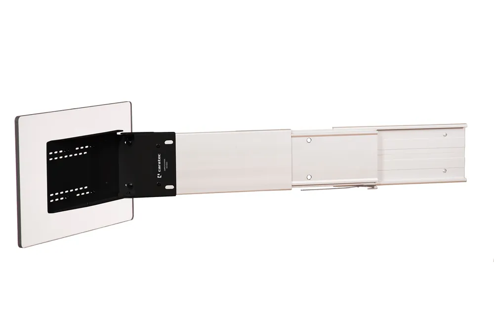 Caratec Flex CFA101L TV-Halter Aluminium seitlicher Auszug 15 bis 24 Zoll Finale Aktion
