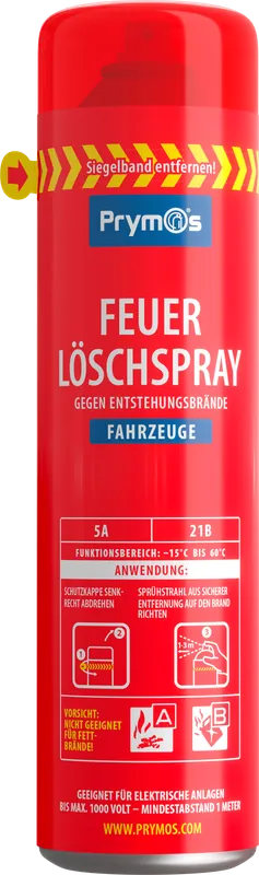 Prymos Feuerlöscherspray Fahrzeuge 600 ml Direktkauf