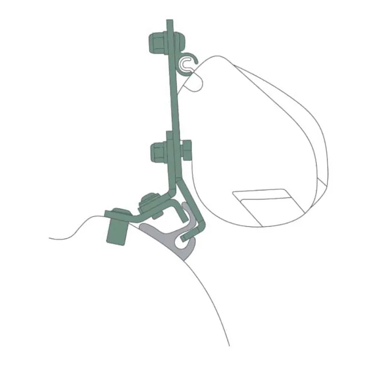 Schneller Versand easygoinc. - Markisenadapter Fiamma F35pro für Stellantis Vans mit Reimo Multirail abnehmbar