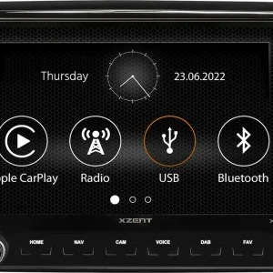 Xzent X-F275 Infotainer / Mediencenter / DAB Tuner für Fiat Ducato 8 Zoll Bestpreis